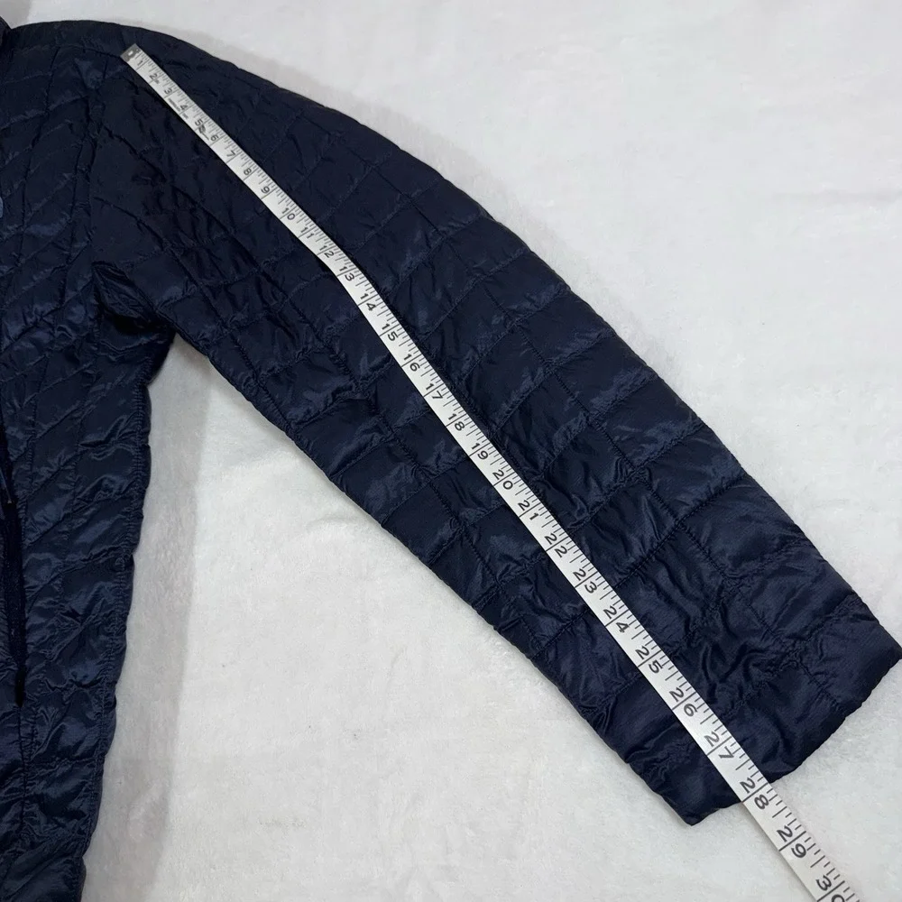 The North Face ThermoBall Eco Jacket Insulated Quilted Mens Large Blue Outdoor
